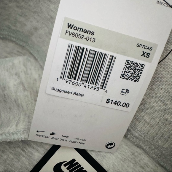 Nike Sportswear Tech Fleece Women's High-Waisted Pleated Pants Sz XS FV8052-013 - Picture 15 of 16